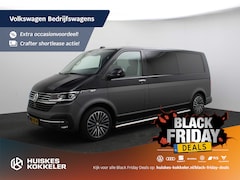 Volkswagen Transporter - Dubbel Cabine 2.0 TDI 204pk DSG L2 Bulli * RIJKLAAR * Trekhaak I 18'' Velgen I ACC I Camer