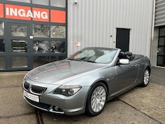 BMW 6-serie Cabrio - 650i High Executive 367PK|Memory|Cruise C|Leder|Stoelverwarming|Airco|Youngtimer