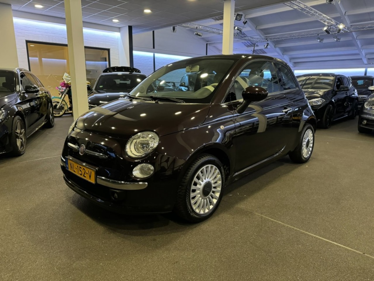 Fiat 500 - 1.2 Lounge 1.2 Lounge,Panorama,Airco,LMV,Elekt Pakket,Multi Stuur - AutoWereld.nl