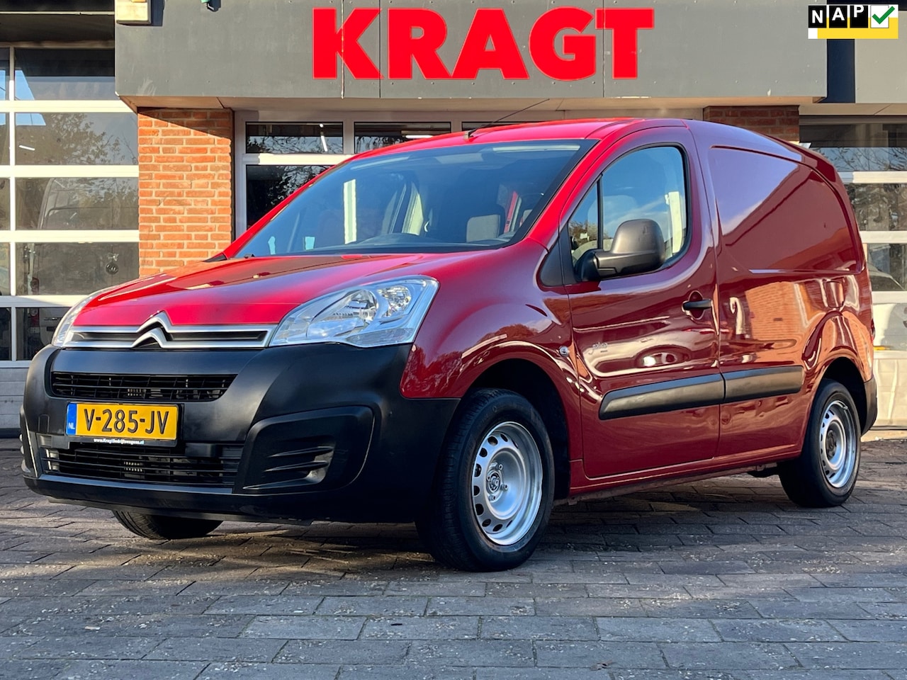 Citroën Berlingo - 1.6 BlueHDI 75 Club Economy|NAP|1E EIG|cruise control|trekhaak|drie zitplaatsen|elektrisch - AutoWereld.nl