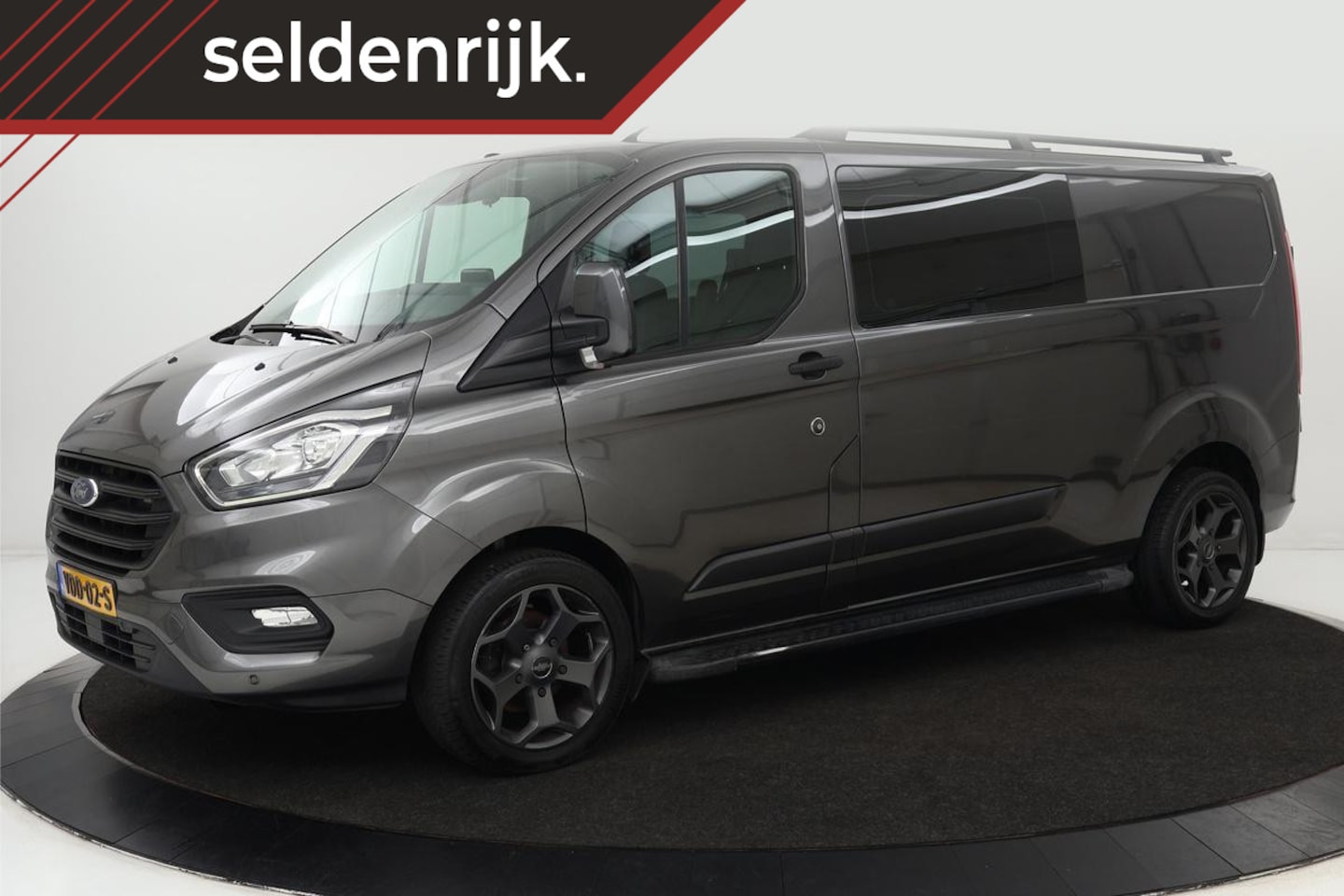 Ford Transit Custom - 2.0 TDCI L2H1 Dubbel Cabine | Stoelverwarming | Trekhaak | Carplay | Navigatie | Verwarmde - AutoWereld.nl