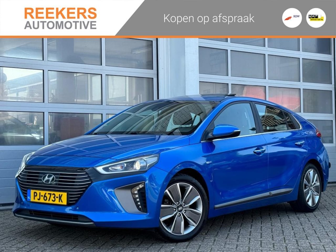 Hyundai IONIQ - 1.6 GDI hybride PREMIUM AUT. Navi Camera Winterpack - AutoWereld.nl