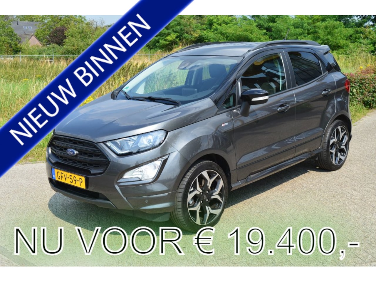 Ford EcoSport - 1.0 EcoBoost ST-Line | 140 PK | Navigatie | Cruise Control | Half Leder | PDC VERKOOP TELE - AutoWereld.nl