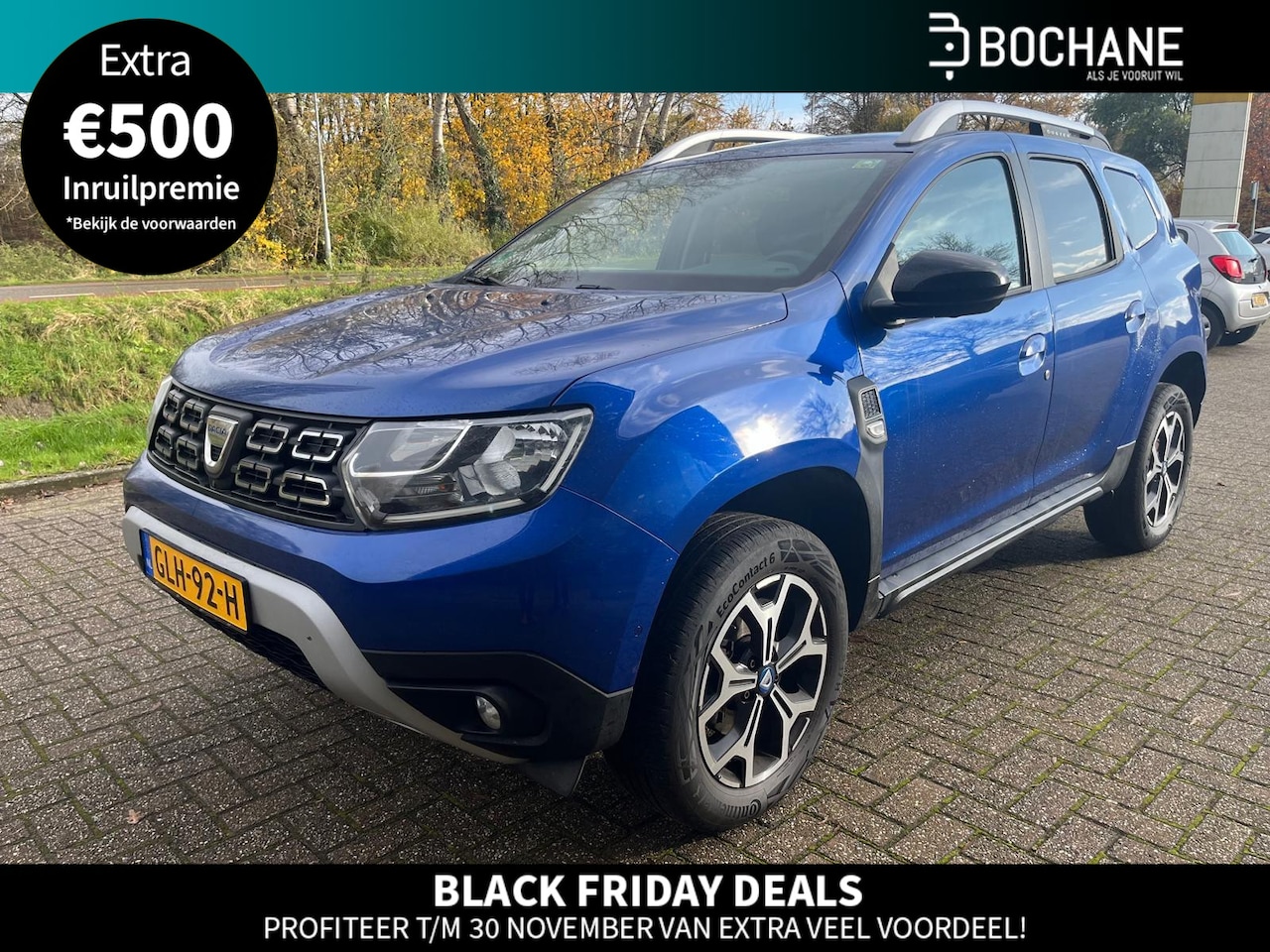 Dacia Duster - 1.0 TCe Bi-Fuel Prestige | Navi | Clima | Cruise | 360° camera | Stoelverwarming - AutoWereld.nl