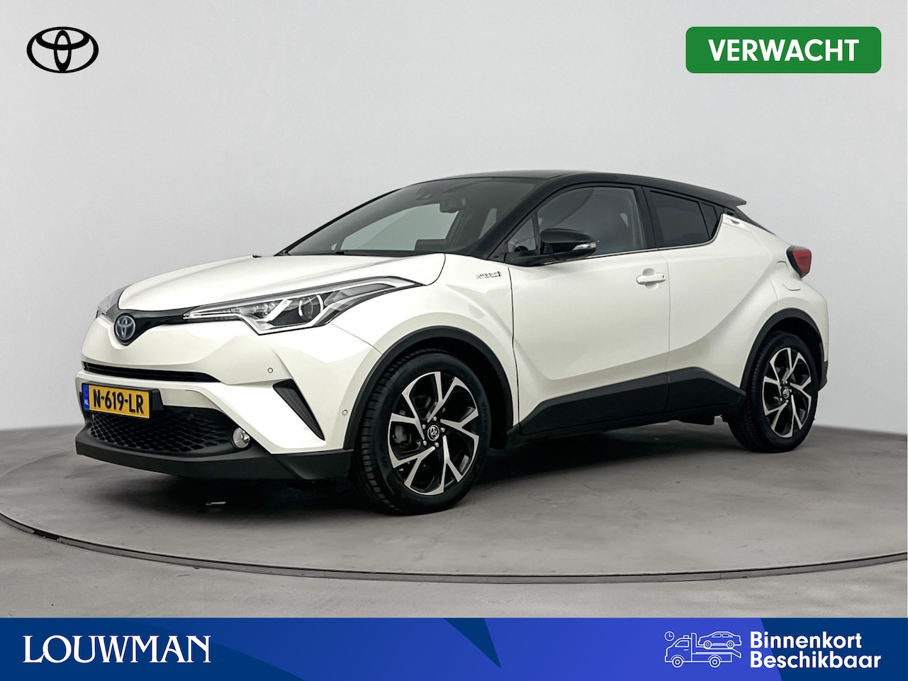 Toyota C-HR - 1.8 Hybrid Bi-Tone Limited | Parkeersensoren | LM velgen | Navigatie | Climate Control | - AutoWereld.nl