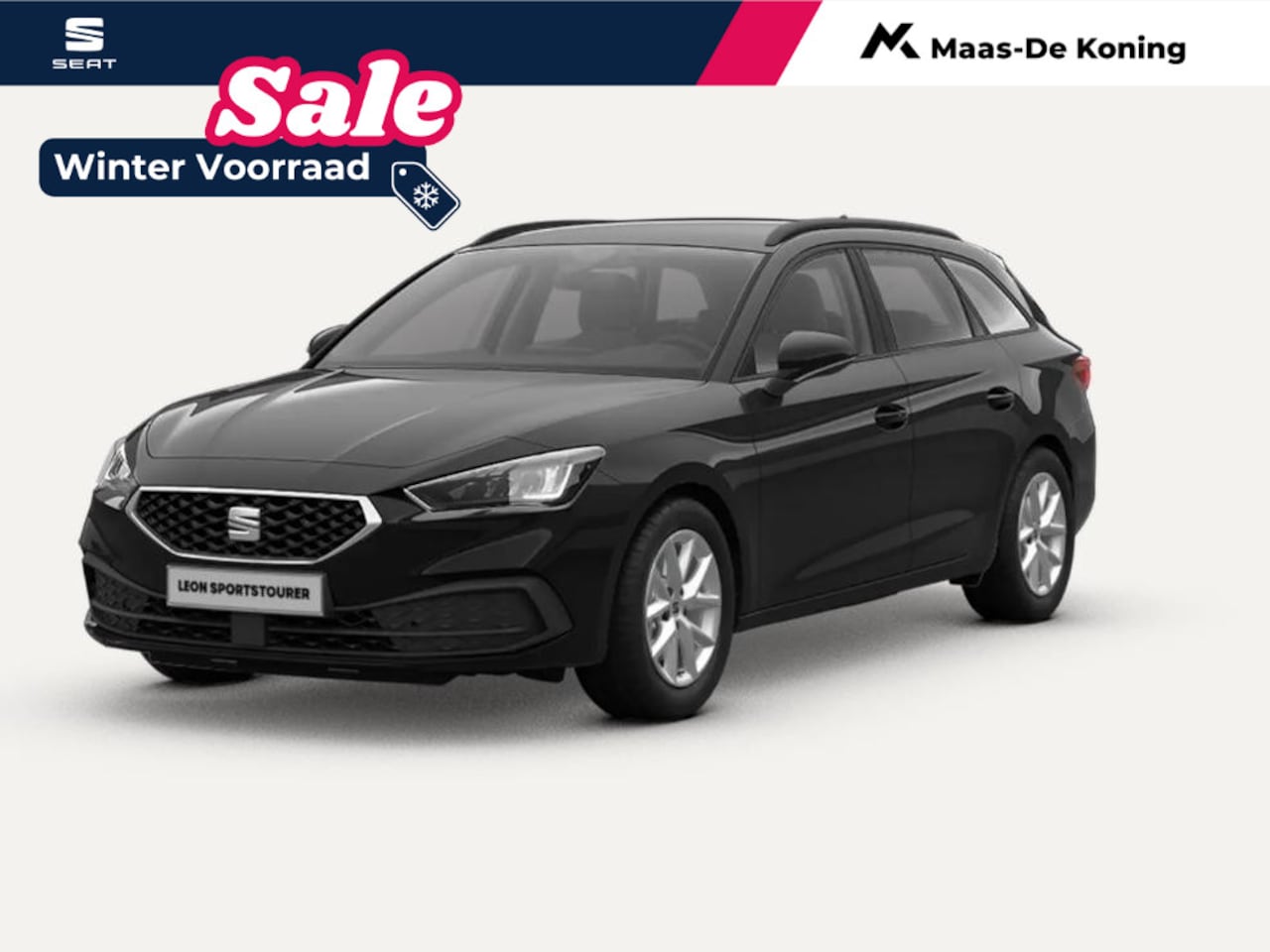 Seat Leon Sportstourer - Style 1.5 TSI 85kW / 115pk Stationwagen 6 versn. H and | Metallic Lak | Lichtmetalen Velge - AutoWereld.nl