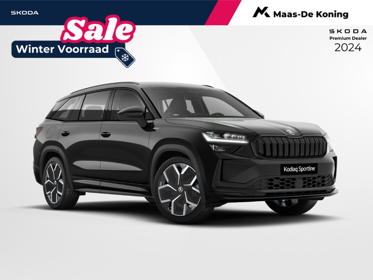 Skoda Kodiaq - Sportline Business 1.5 TSI PHEV 150 kW / 204 PK SU V 6 versn. DSG | 20" inch licht metalen - AutoWereld.nl