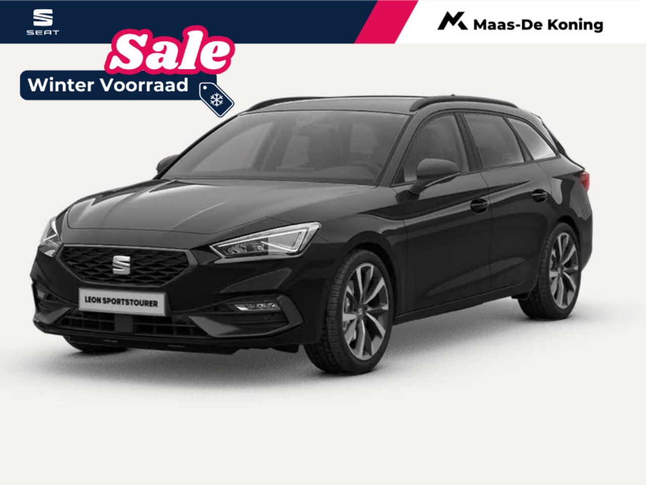 Seat Leon Sportstourer - FR Business Intense 1.5 TSI 85kW / 115pk Stationwa gen 6 versn. Hand | Metallic Lak | Lich - AutoWereld.nl