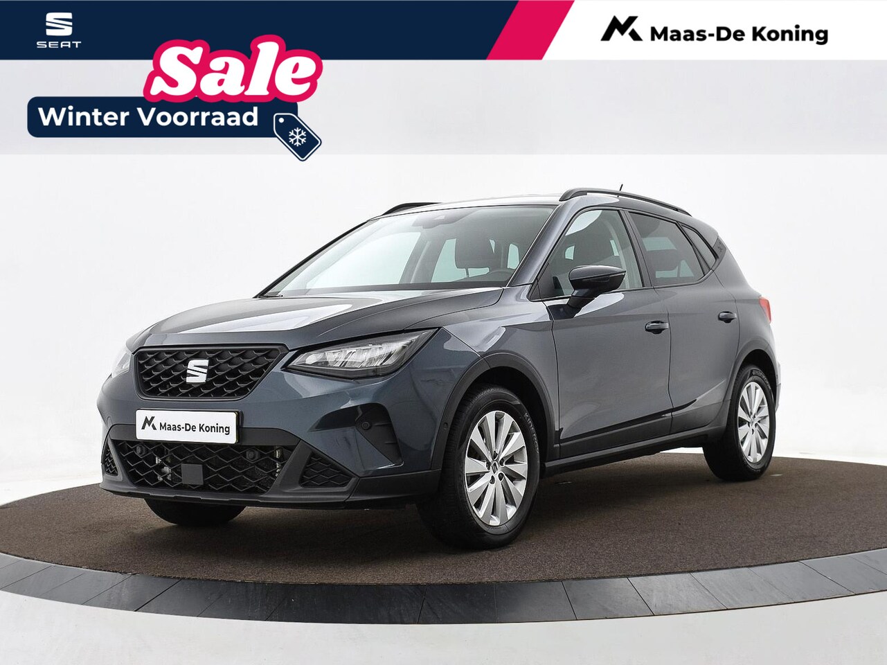 Seat Arona - Style 1.0 70 kW / 95 pk EcoTSI SUV 5 versn. Hand | Metallic lak | lichtmetalen velgen | In - AutoWereld.nl