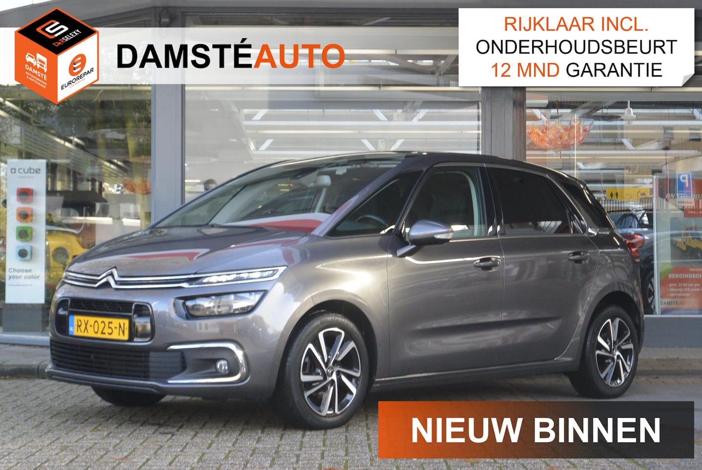 Citroën C4 Picasso - PureTech 130pk Shine │ Connect Nav │ Achteruitrijcamera │ Trekhaak - AutoWereld.nl