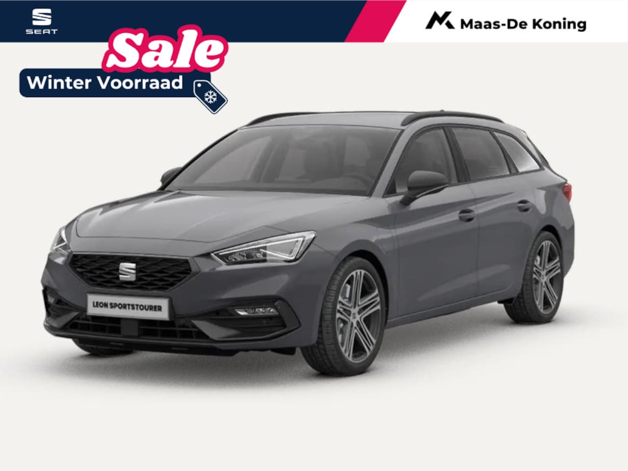 Seat Leon Sportstourer - FR PHEV First Edition 1.5 TSI eHybrid 150kW / 204p k Stationwagen 6 versn. DSG | 18'' lich - AutoWereld.nl