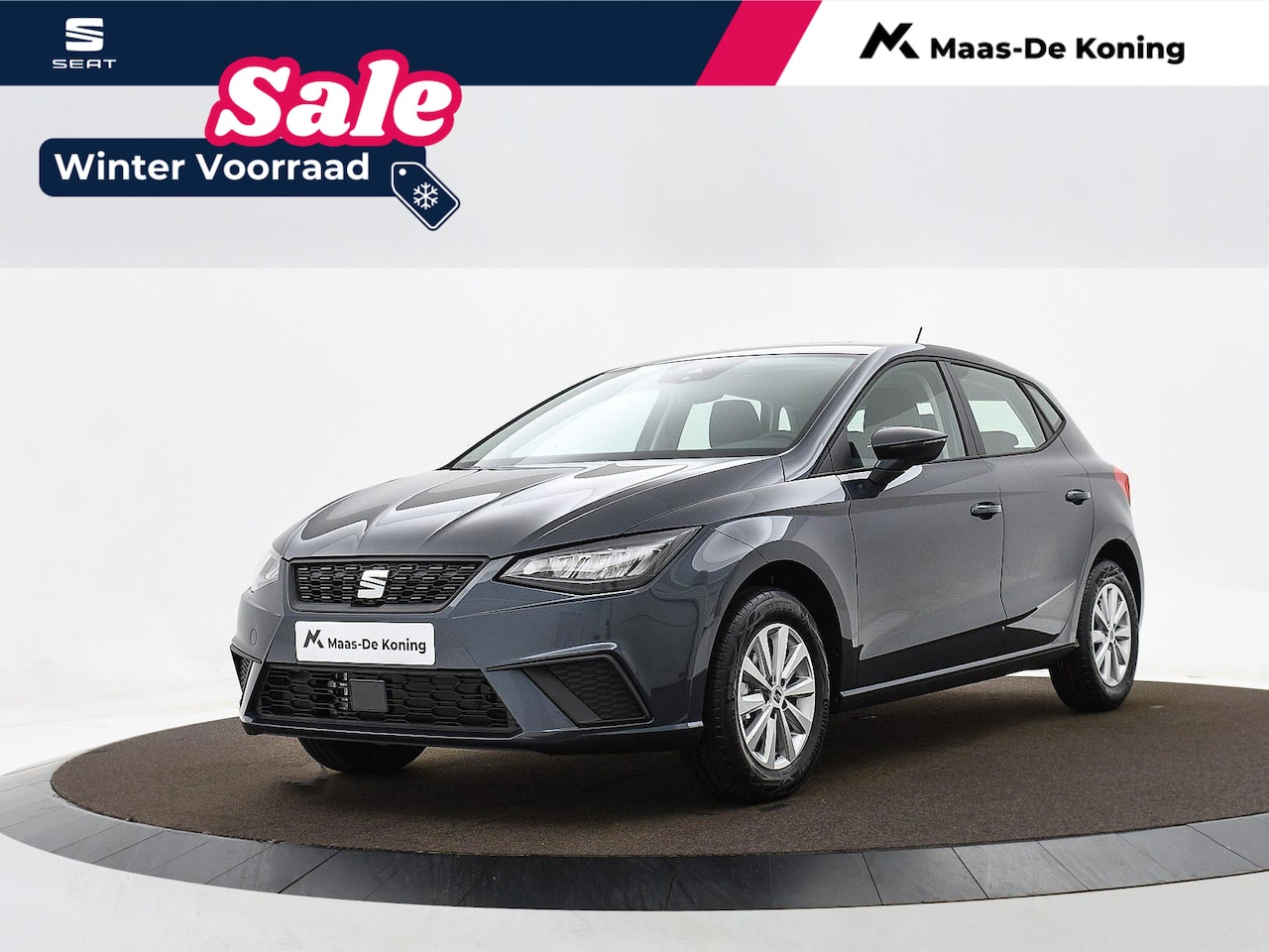 Seat Ibiza - Style 1.0 70 kW / 95 pk EcoTSI Hatchback 5 deurs | Apple Carplay | Lichtmetalen velgen | P - AutoWereld.nl