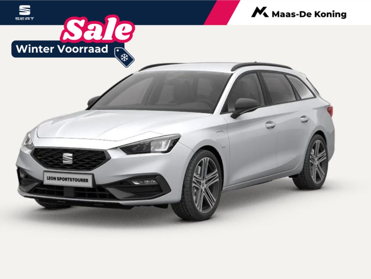 Seat Leon Sportstourer - 1.5 TSI e-Hybrid FR PHEV First Edition k Stationwagen 6 versn. DSG | lichtmetalen Velgen | - AutoWereld.nl