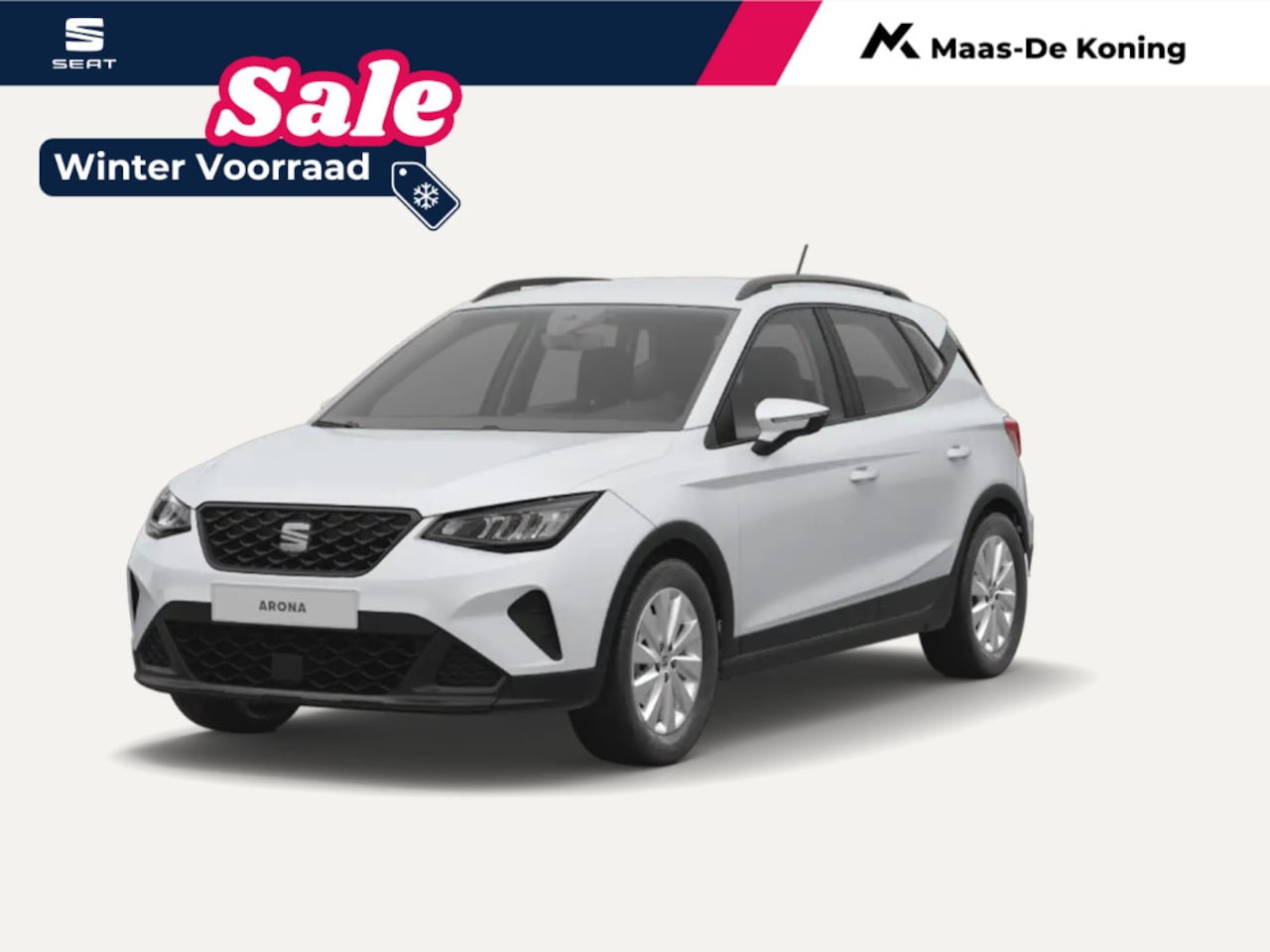 Seat Arona - Style 1.0 70 kW / 95 pk EcoTSI SUV 5 versn. Hand | Metallic lak | lichtmetalen velgen | In - AutoWereld.nl