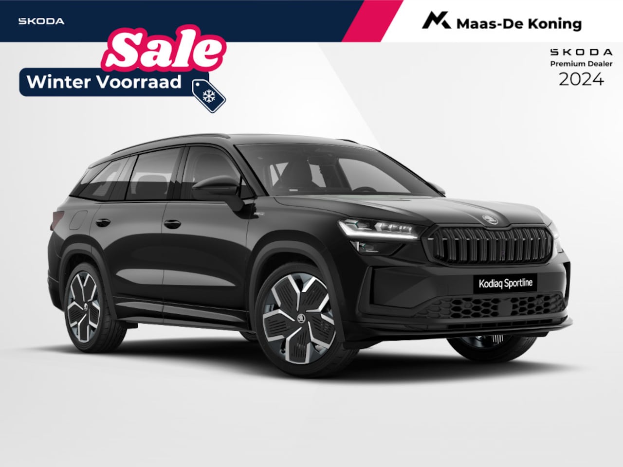 Skoda Kodiaq - 1.5 TSI PHEV Sportline Business DSG | Trekhaak | 20'' Licht metalen Velgen | Panorama dak - AutoWereld.nl