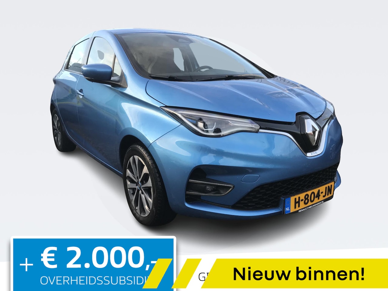 Renault Zoe - R135 Zen 52 kWh / Trekhaak / koopaccu / parkeersensoren / applecarplay / androidauto - AutoWereld.nl