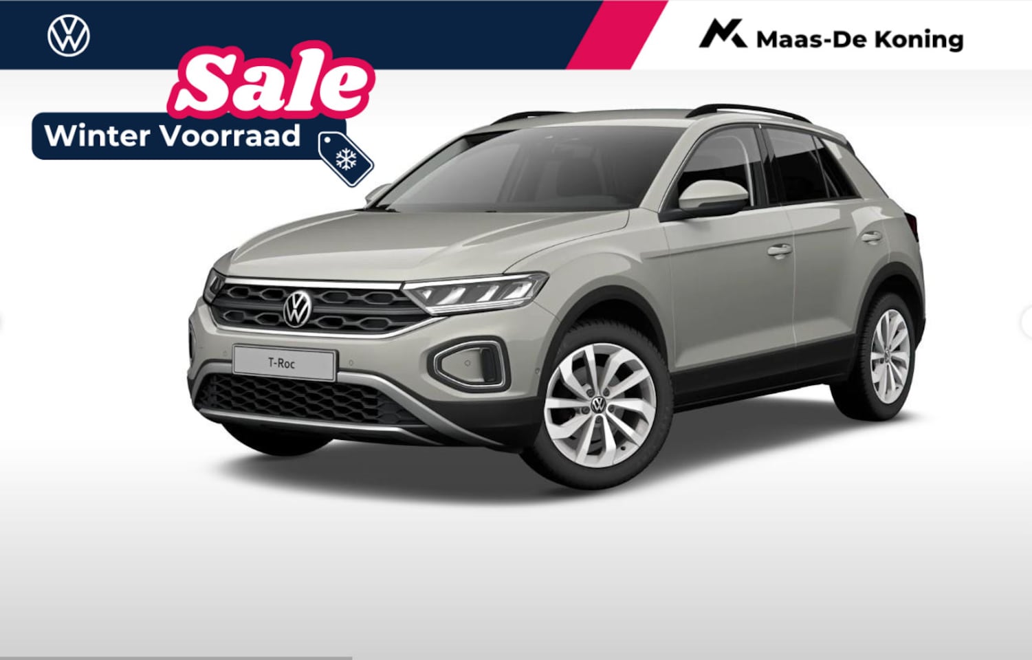 Volkswagen T-Roc - Life Edition 1.0 85 kW / 115 pk TSI SUV 6 versn. H · Comfort pakket · Privatelease 433,- p - AutoWereld.nl