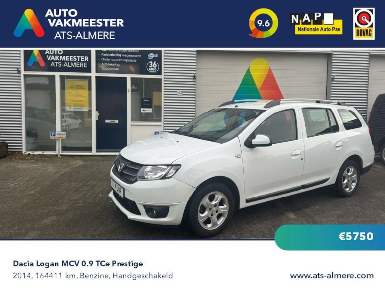 Dacia Logan MCV - 0.9 Tce Prestige 0.9 TCe Prestige - AutoWereld.nl