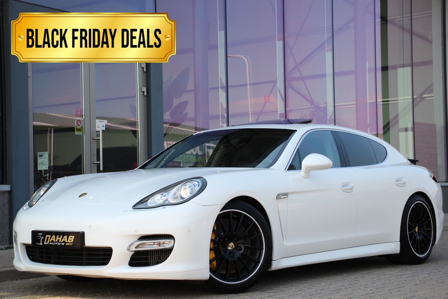 Porsche Panamera - 4.8 Turbo | 501PK | Schuifdak | Kermische schijven | Carbon | Luchtvering Black Friday Dea - AutoWereld.nl