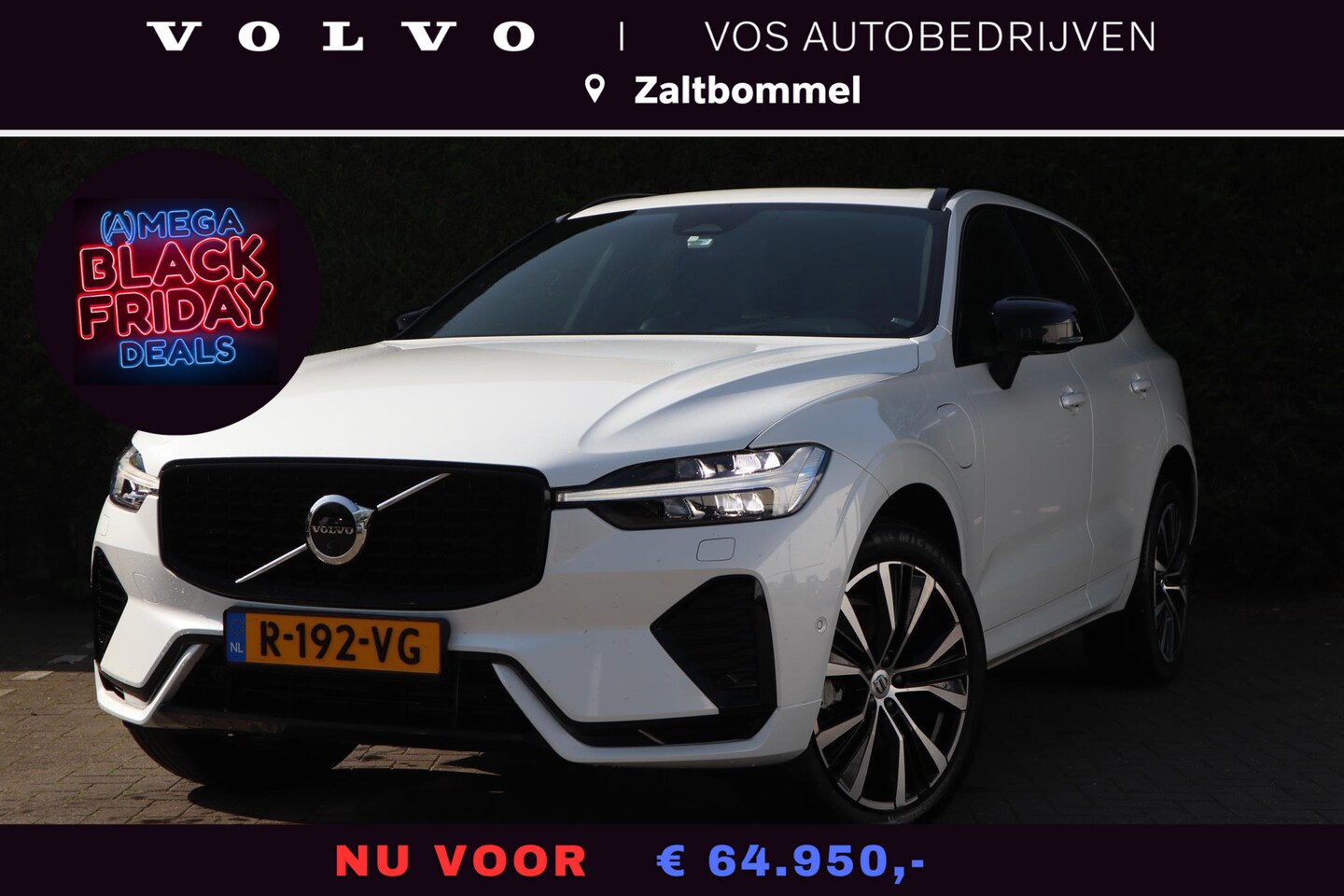 Volvo XC60 - 2.0 Recharge T6 AWD Ultimate Dark | Trekhaak | Luchtvering | B&W audio | - AutoWereld.nl