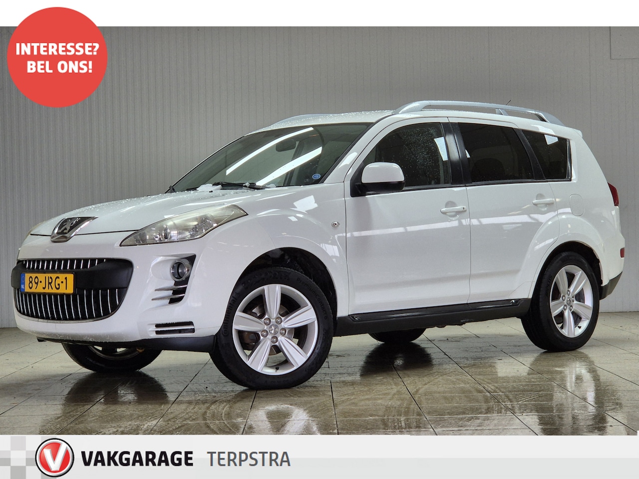 Peugeot 4007 - 2.4 GT/ Android+Apple Carplay/ Multi-Media/ Automaat+Flipper/ 18''LMV/ Trekhaak/ Half-Lede - AutoWereld.nl