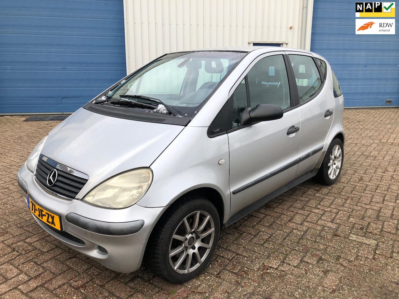 Mercedes-Benz A-klasse - 140 Elegance Airco Bj 2002 Apk 02/2025 - AutoWereld.nl