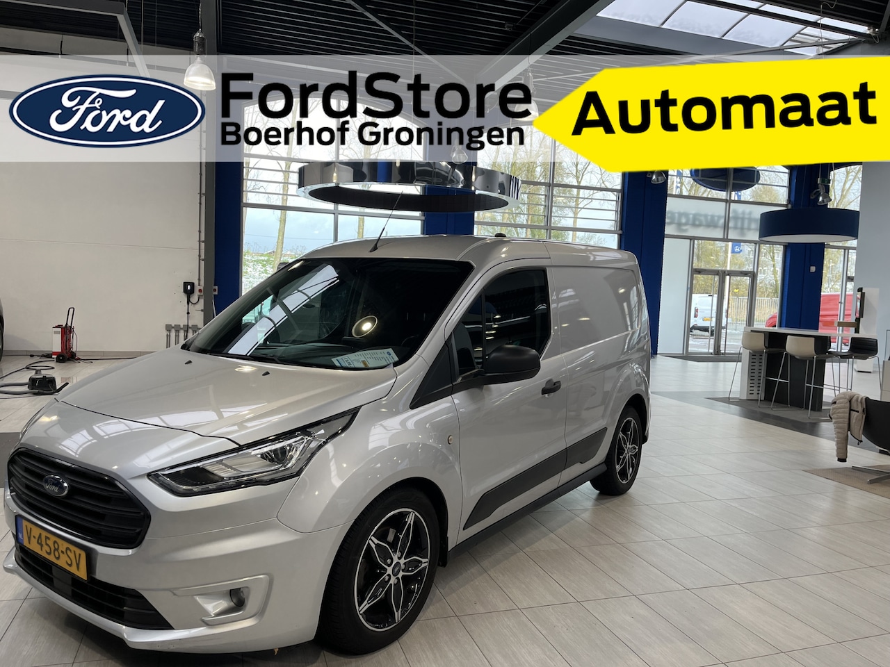 Ford Transit Connect - 1.5 EcoBlue 120 pk L1 Trend | Trekhaak | Camera | Voorruitverw. | Navi | Clima | Cruise | - AutoWereld.nl