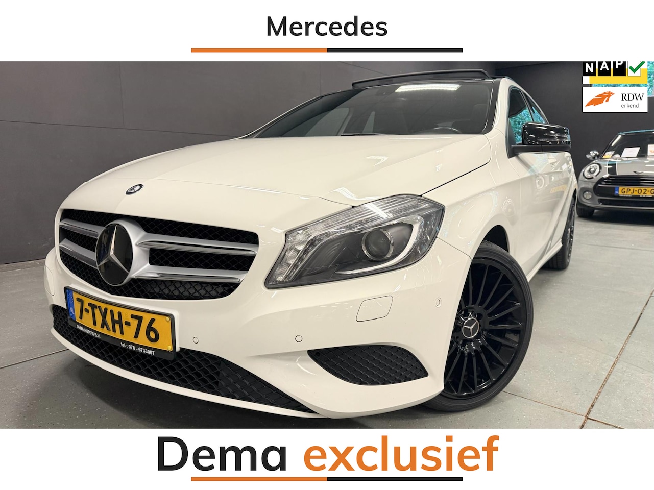 Mercedes-Benz A-klasse - 180 Ambition XENON/PANO/NAVI/ECC/PDC/CRUISE// - AutoWereld.nl