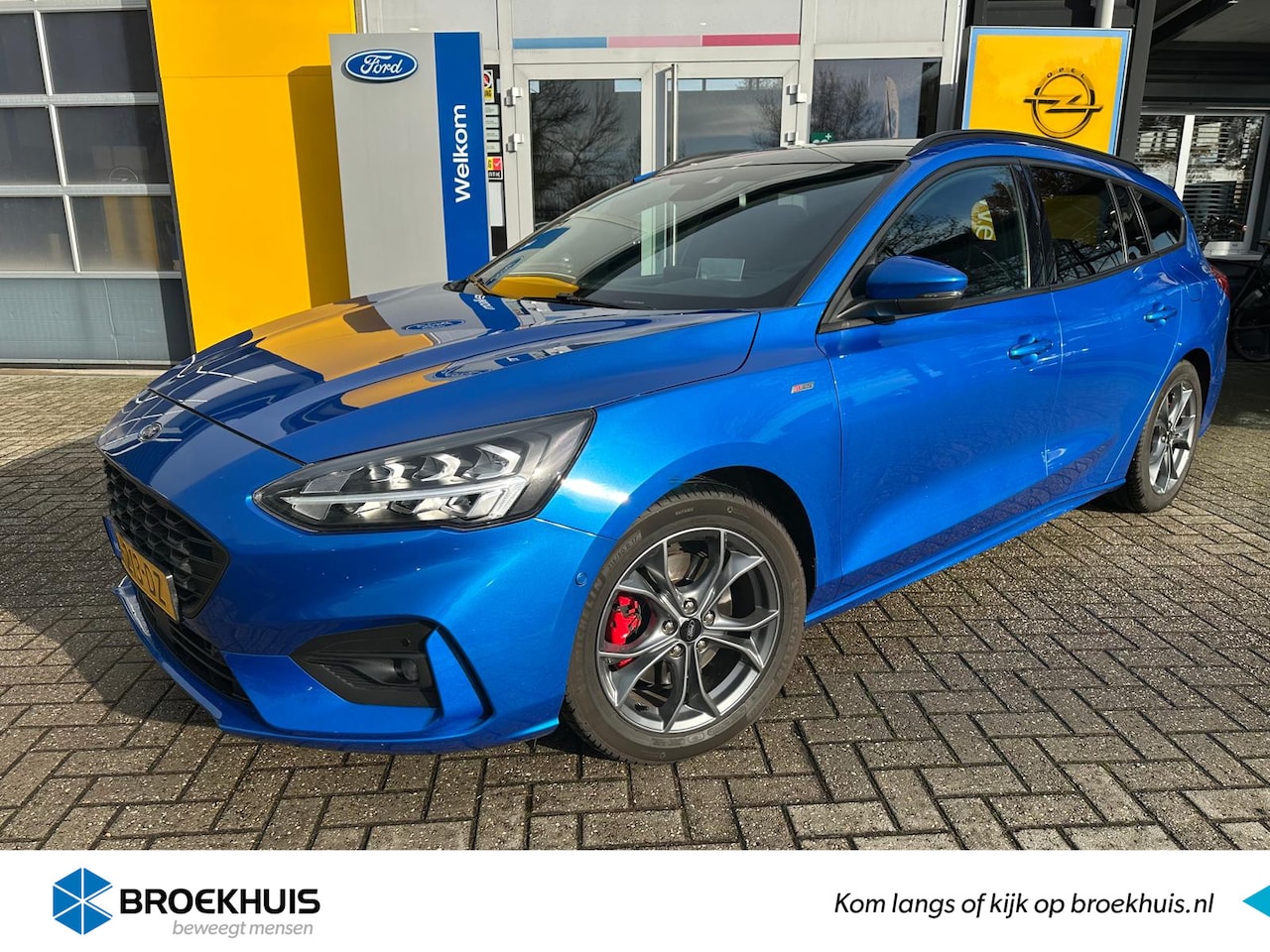 Ford Focus Wagon - 1.5 150PK EcoBoost ST Line X AUTOMAAT | TREKHAAK WEGKLAPBAAR| CAMERA| STUUR- STOEL- EN VOO - AutoWereld.nl