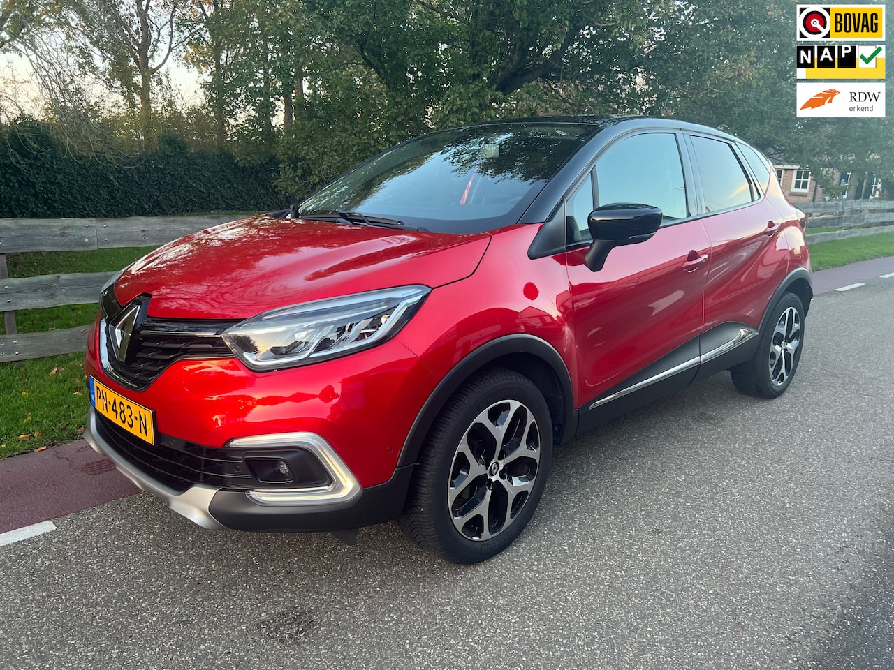 Renault Captur - 0.9 TCe Edition One Navi, Camera, Pdc, Leder - AutoWereld.nl