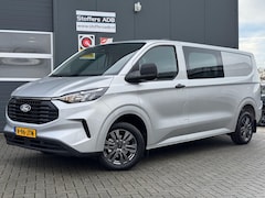 Ford Transit Custom - 2.0 EcoBlue 136pk L2H1 Automaat DC 6-pers | 5 JAAR GARANTIE | Camera | CarPlay | Cruise |