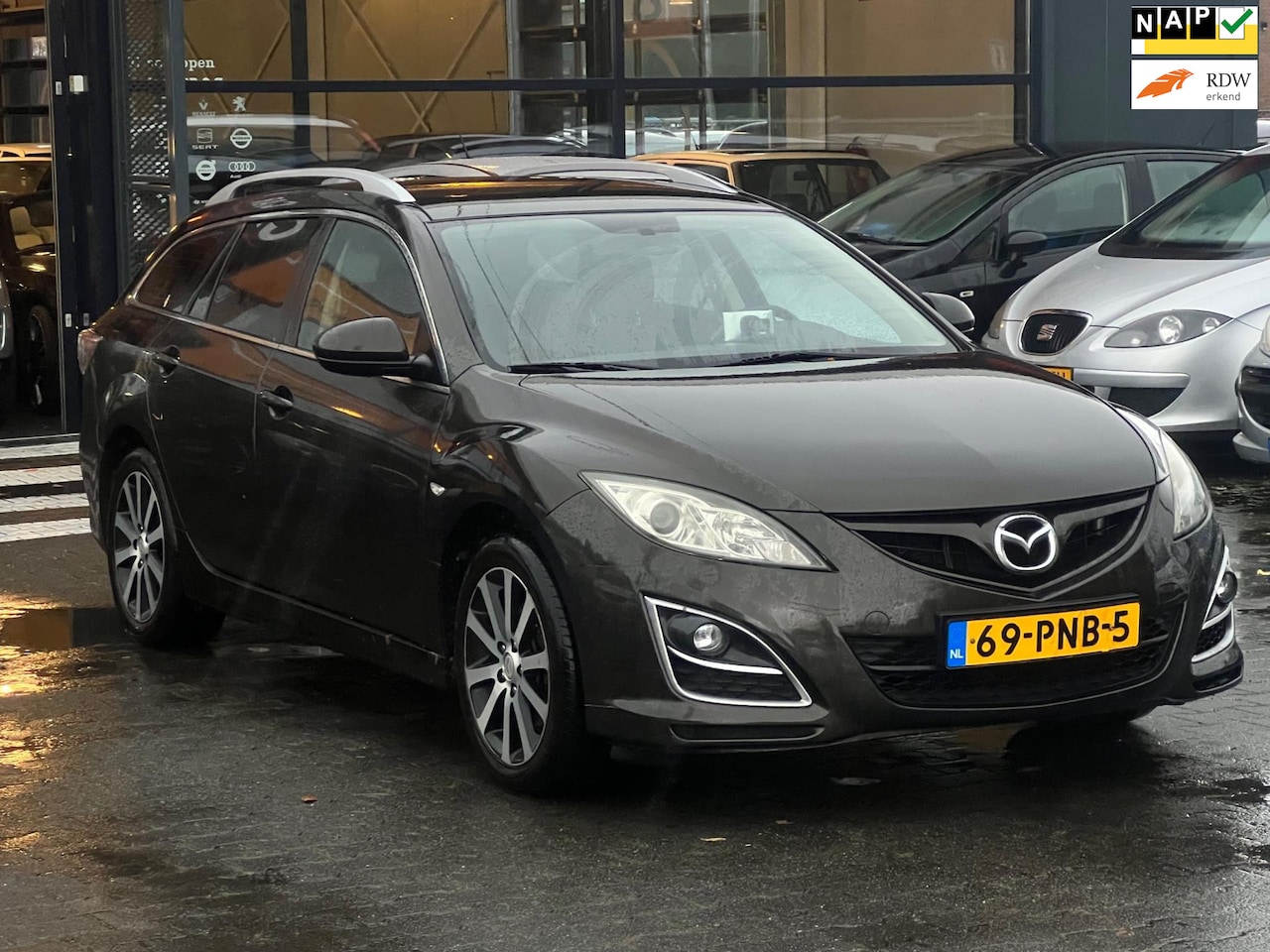 Mazda 6 Sportbreak - 2.2 CiTD Business APK 17-6-25/PDC/AIRCO/CRUISE - AutoWereld.nl