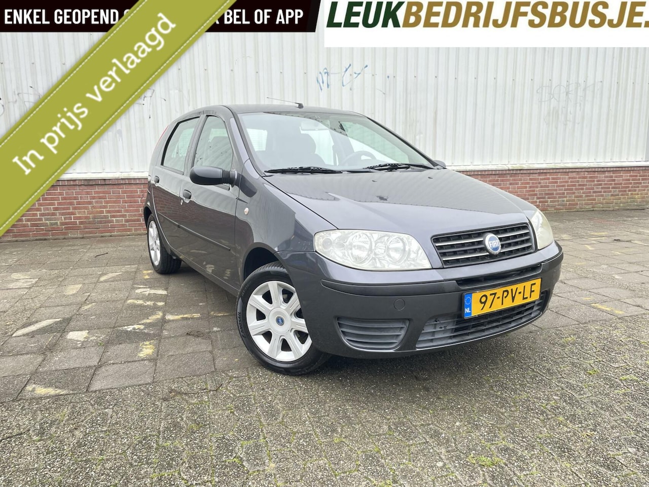 Fiat Punto - 1.2 1e eigenaar + nieuwe apk + airco - AutoWereld.nl