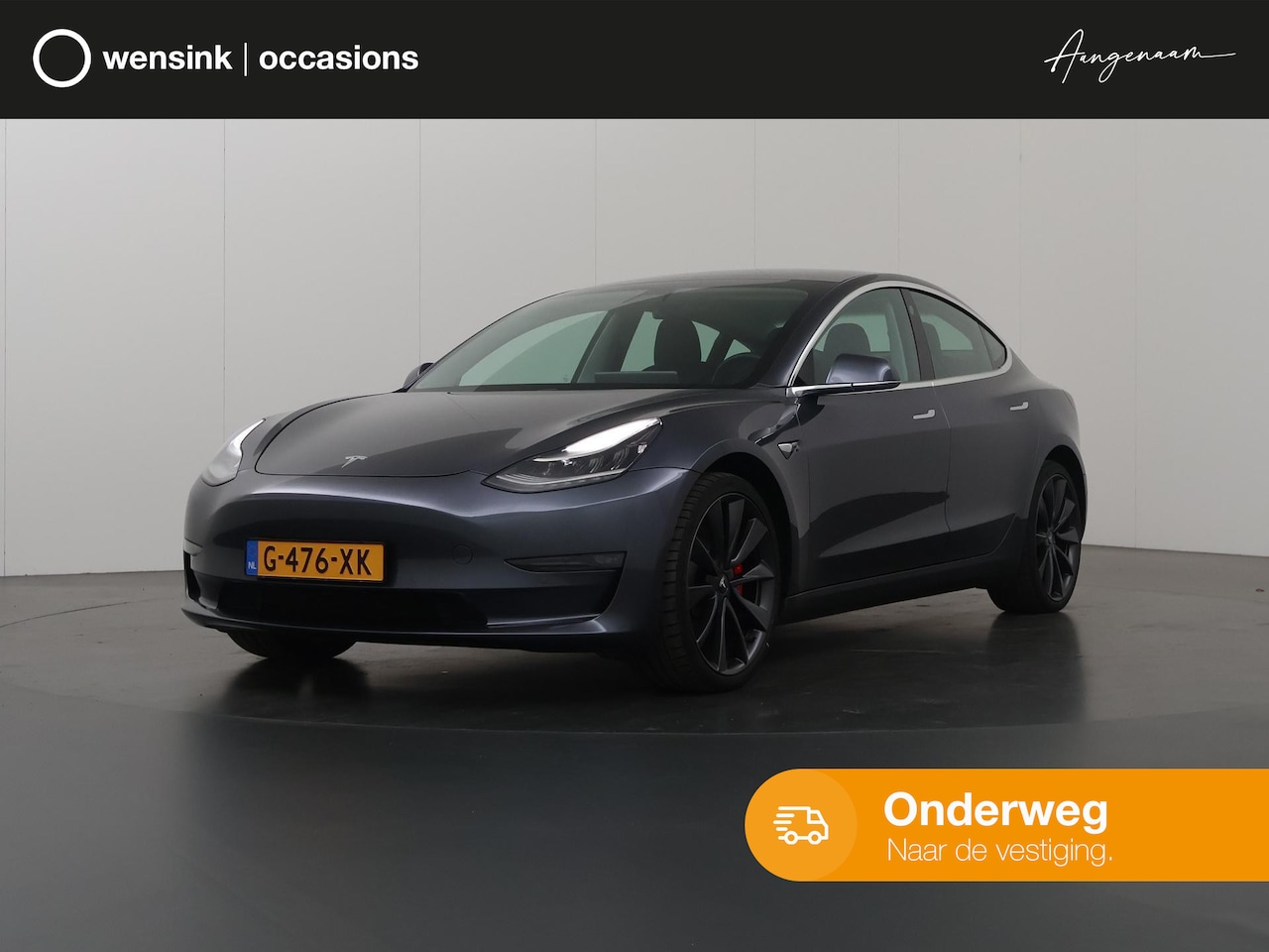 Tesla Model 3 - Performance AWD 75 kWh | Panoramadak | Lederen Interieur | Adaptieve CruiseControl | LED | - AutoWereld.nl