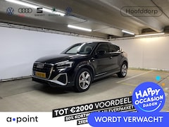 Audi Q2 - 35 TFSI S Edition 150 pk S-tronic | Verlengde garantie | Navigatie | Parkeersensoren achte