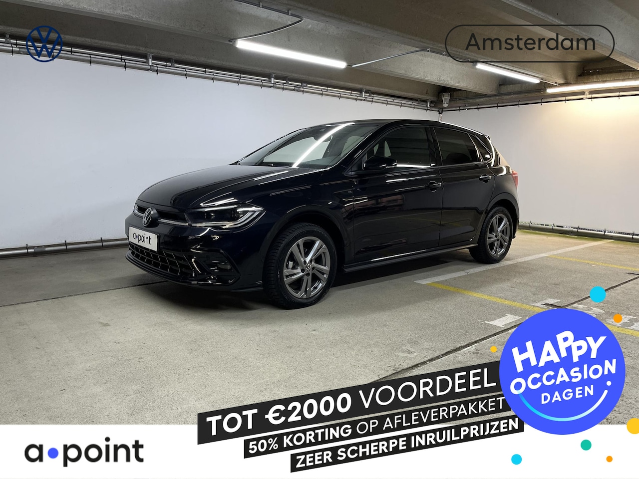 Volkswagen Polo - 1.0 TSI R-Line 95 pk | Navigatie | Parkeersensoren | Adaptieve cruise control | Stoelverwa - AutoWereld.nl