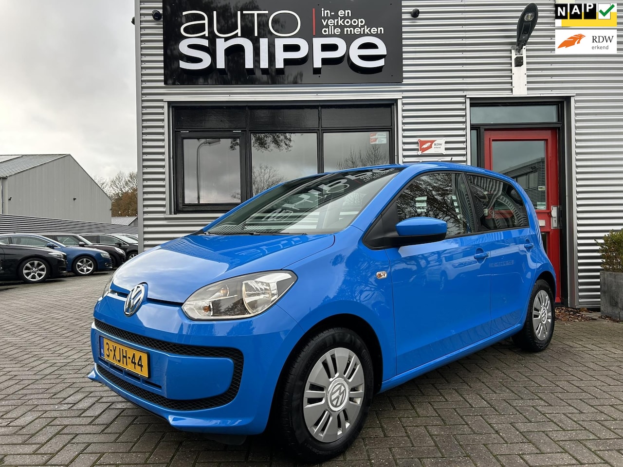 Volkswagen Up! - 1.0 move up! BlueMotion -5DRS.-AIRCO-ORIGINEEL NEDERLANDS!-DEALER ONDERHOUDEN!-1STE EIGENA - AutoWereld.nl