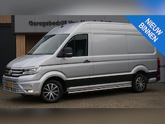 Volkswagen Crafter - 35 2.0 TDI 177pk L3H3 Highline 3-Zits Nappa Leder LED 17inch LM Navi Geveerde stoel Sideba