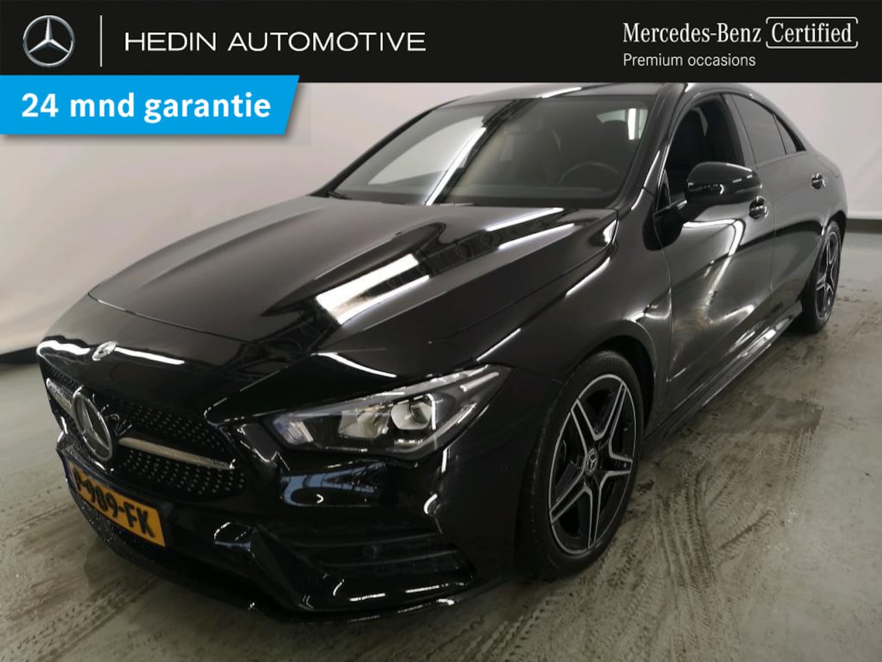 Mercedes-Benz CLA-Klasse - CLA 200 Coupé Automaat Business Solution AMG | Nightpakket | Panoramadak | Sfeerverlichtin - AutoWereld.nl