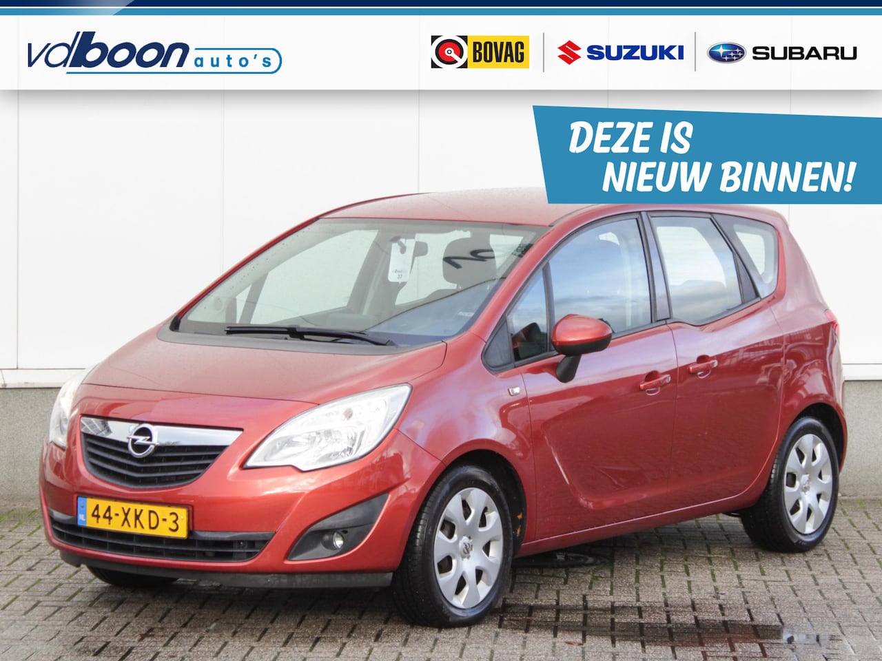 Opel Meriva - 1.4 Turbo Business Edition | Airco | Navi | Cruise - AutoWereld.nl