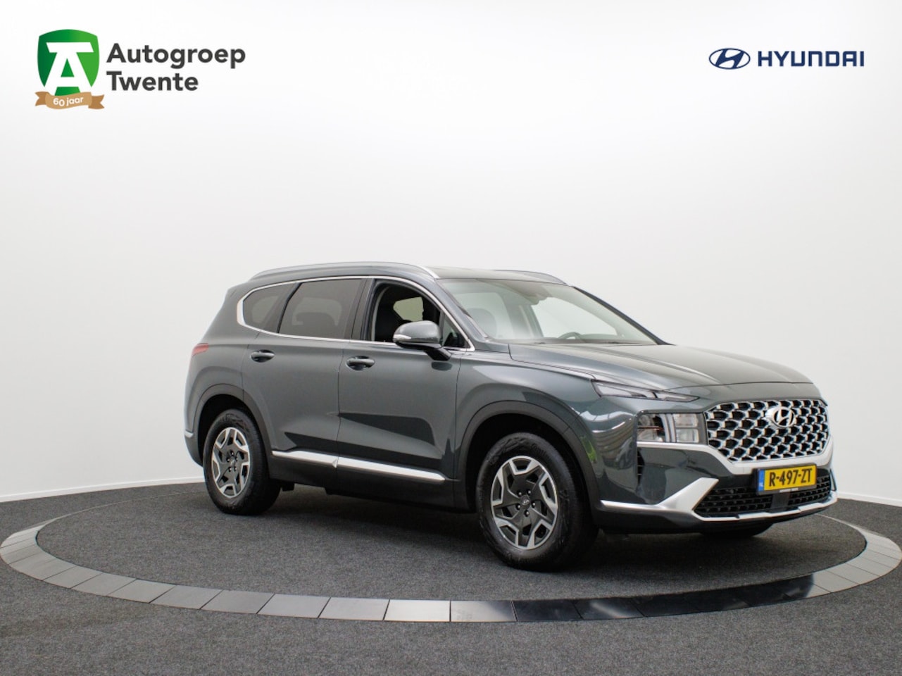 Hyundai Santa Fe - 1.6 T-GDI HEV Comfort Smart | Leder | Trekhaak | - AutoWereld.nl