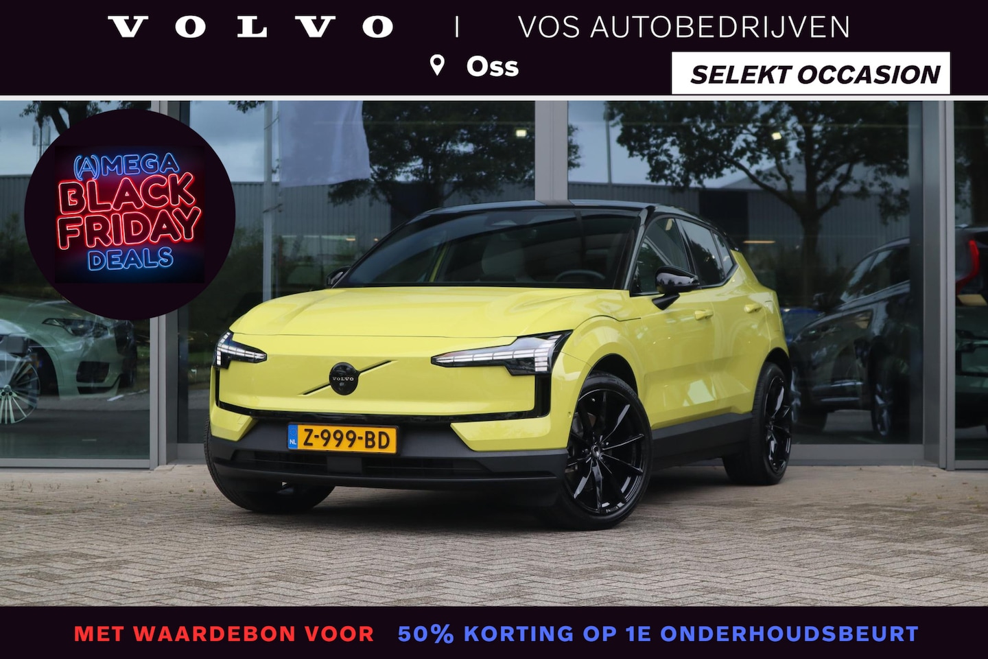 Volvo EX30 - Single Motor Extended Range Ultra 69 kWh | 20'' Heico wielen| Iron Mark Hoogglans zwart| V - AutoWereld.nl