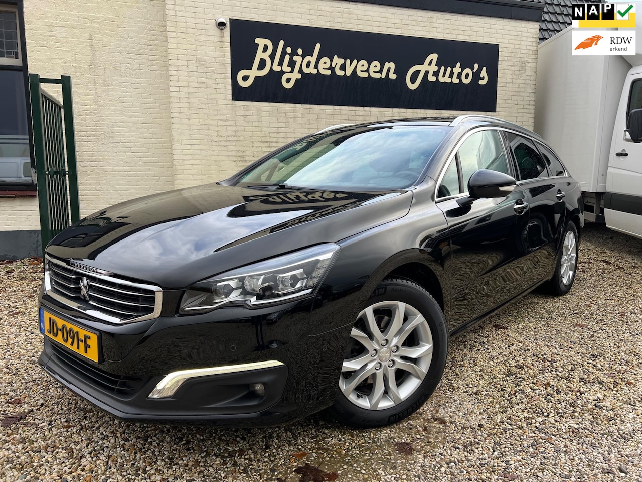 Peugeot 508 SW - 1.6 e-THP Allure Automaat | Leer | Stoelverwarming | LED | Trekhaak - AutoWereld.nl