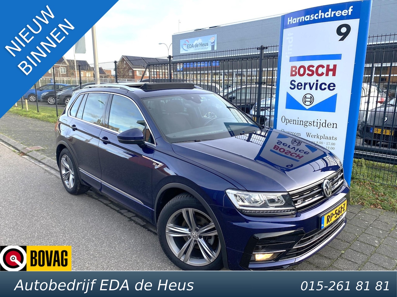 Volkswagen Tiguan - 1.4 TSi ACT 150pk DSG-aut. R-Line Highline NL-auto met o.a. pano-dak, stoelverwarming, pdc - AutoWereld.nl