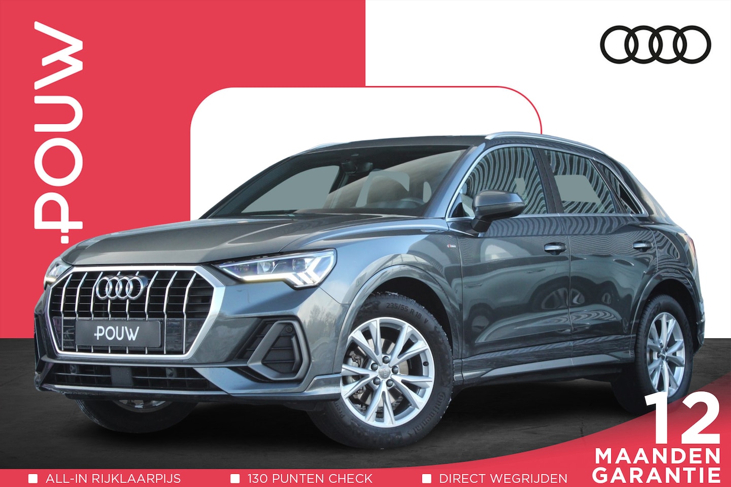 Audi Q3 - 35 TFSI 150pk S-tronic S Line Pro Line S | Sportstoelen | Navigatie | Parkeersensoren - AutoWereld.nl