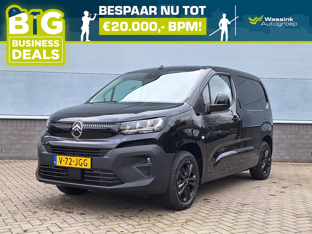 Citroën Berlingo - GB 1.5 BlueHDi 130pk S&S EAT8 L1 | Navigatie | Airco | AchteruitrijCamera - AutoWereld.nl