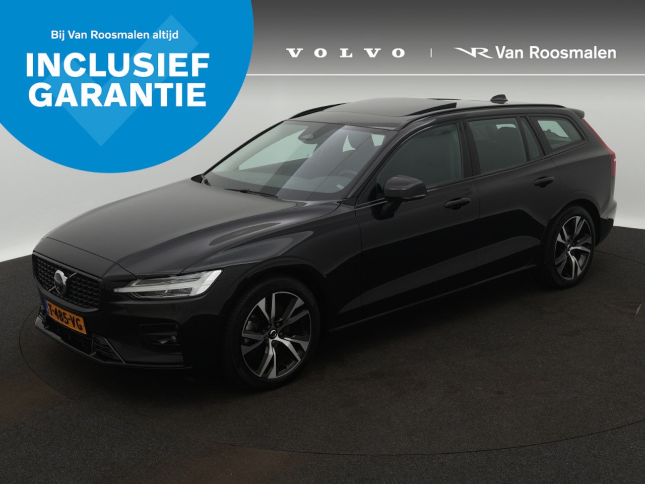 Volvo V60 - 2.0 B3 Plus Dark | Panorama dak | 360 graden camera | BLISS - AutoWereld.nl