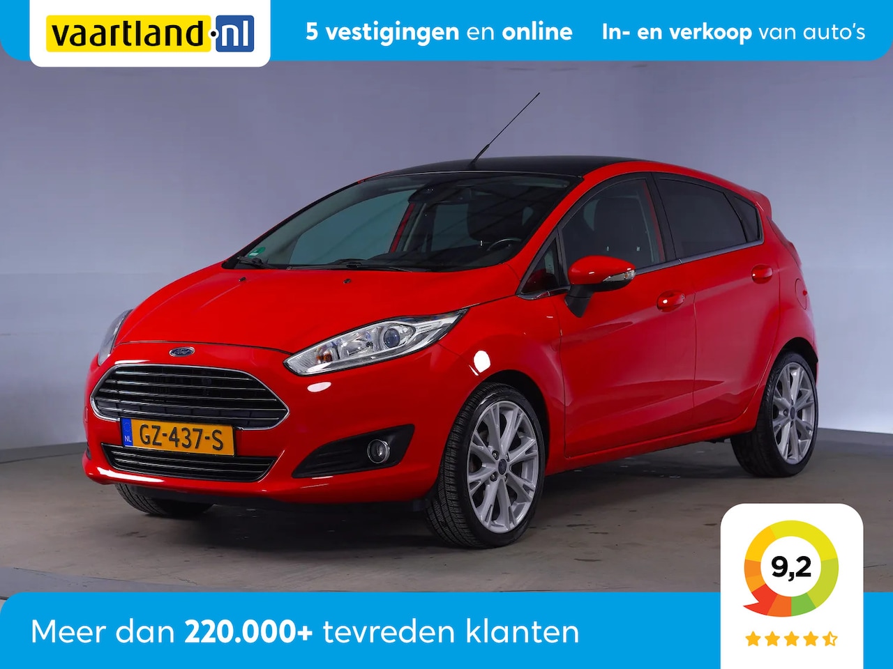 Ford Fiesta - 1.0 EcoBoost 125pk Titanium 5-drs [ Navi Climate Cruise ] - AutoWereld.nl