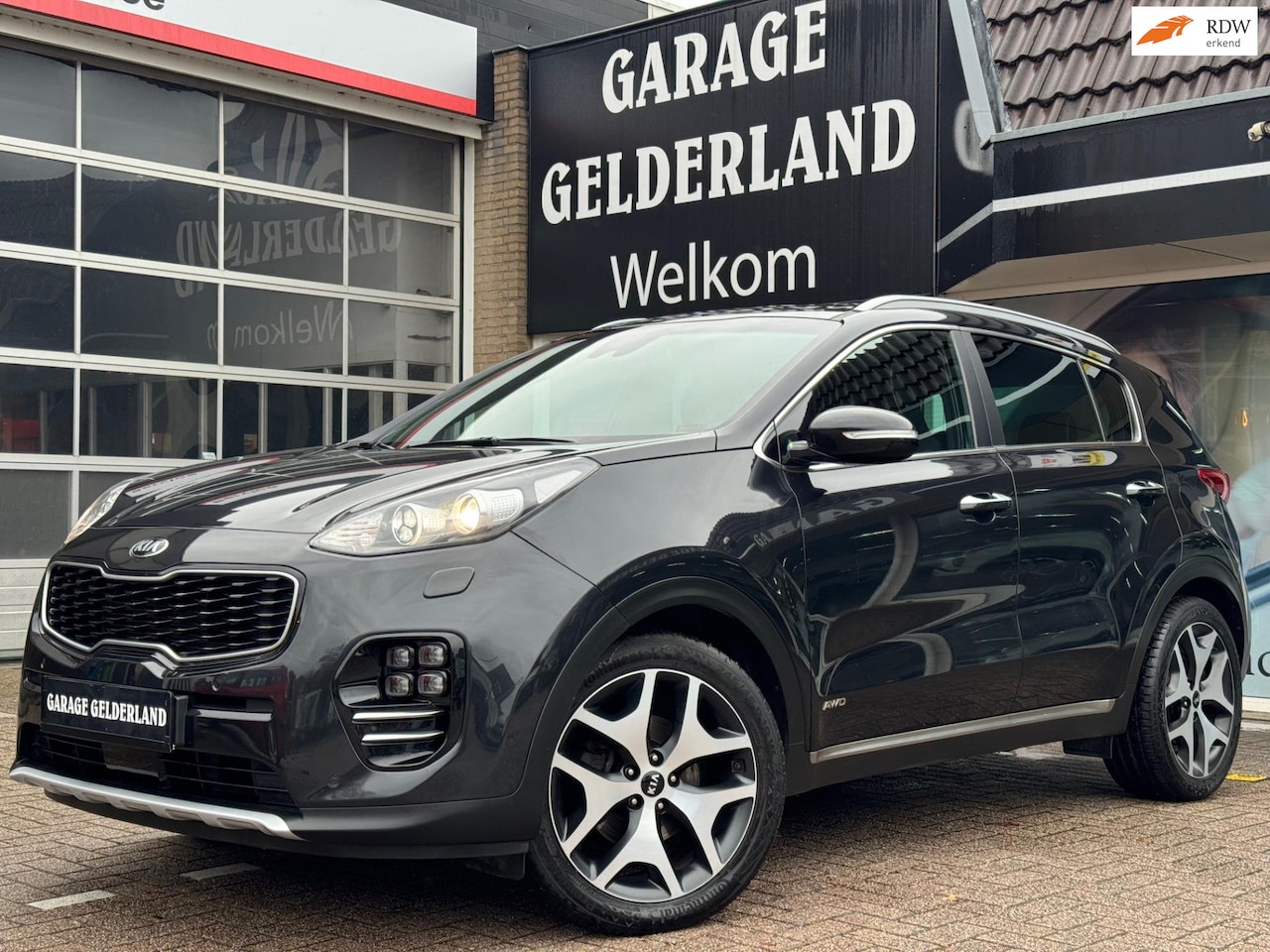 Kia Sportage - 1.6 177PK 4WD GT-Line| Bi-Xenon | Full-Led | Volleder | Camera| Cruise | Climate | Full-op - AutoWereld.nl