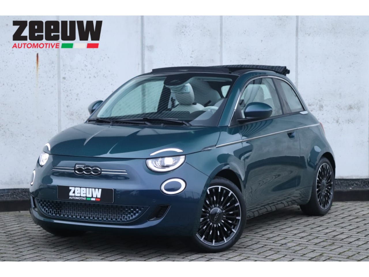 Fiat 500e - Cabrio La Prima 42 kWh | Winter | BTW | 17" - AutoWereld.nl